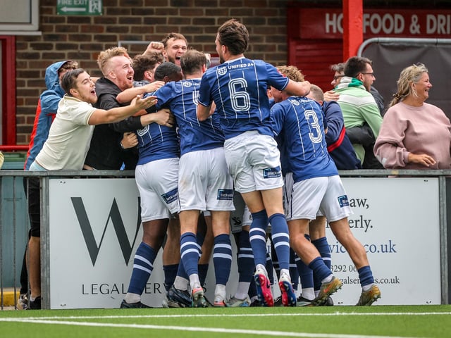 Eastbourne Borough v Leatherhead, Isthmian Premier