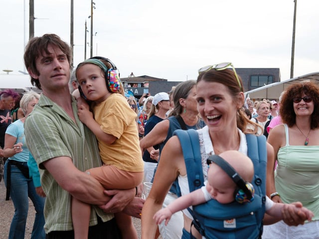 Hastings Old Town Carnival Week: Nearly on the Beach Concert. Pic by Frank Copper.