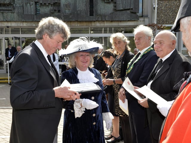 County Proclamation of the new King at County Hall, Lewes (Photo by Jon Rigby)
