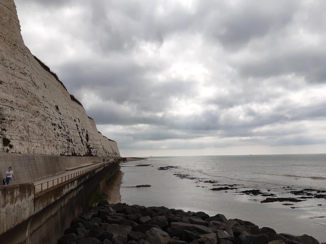 As you walk, there is time to contemplate the amazing history of the Black Rock cliff