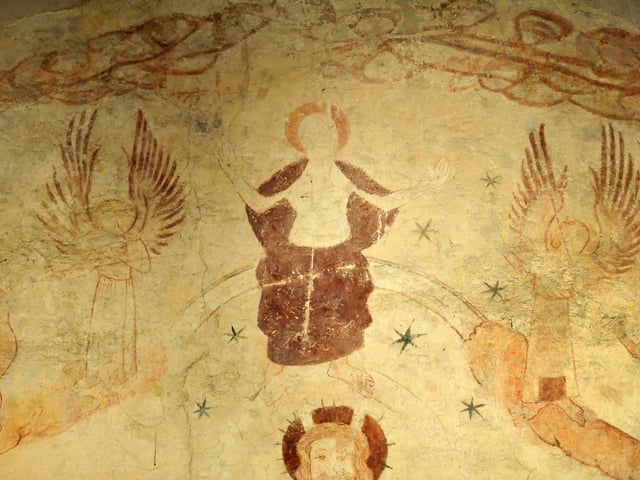 St George's Church in Trotton have placed permission for the restoration of 14th century paintings at the church. Pic S Robards SR2303071