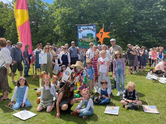 Natural World themed children's parade. St Andrew's Primary