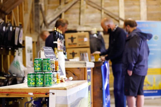 Bank holiday Ale and Crafts event returns at Amberley Museum - with craft stalls and live music. Picture: Emma Wood / Amberley Museum