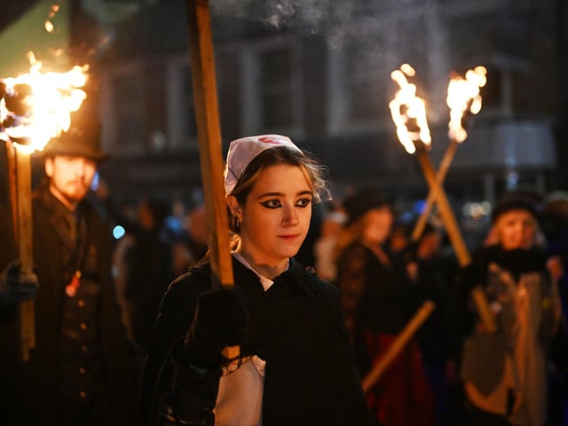 Hailsham Bonfire Procession 2026 (Photo by Jon Rigby)