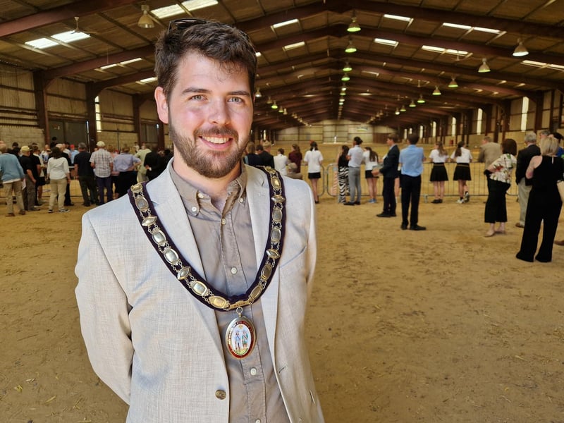 Haywards Heath Town Mayor Duncan Pascoe