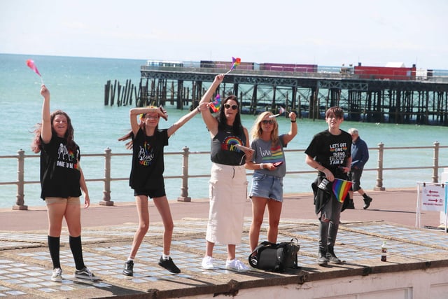 Hastings Pride 2023. Photo by Roberts Photographic.