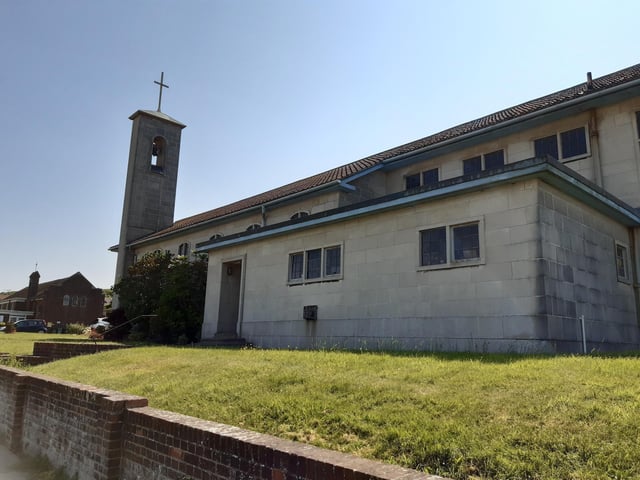 Continue along Saltdean Vale to St Nicholas' Church