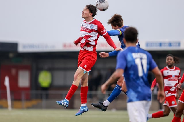 Action from Eastbourne Borough v St Albans City in the National League South