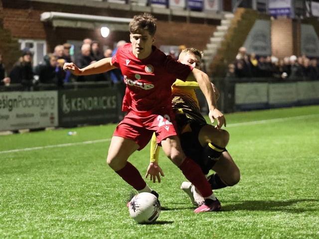 Worthing take on Littlehampton Town in the Sussex Senior Cup