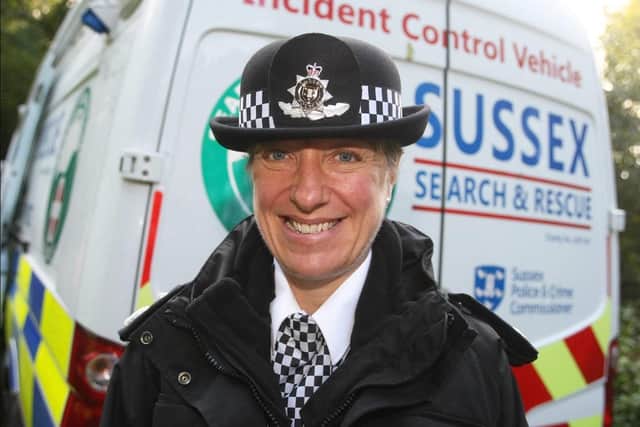 Chief Constable of Sussex Police Jo Shiner