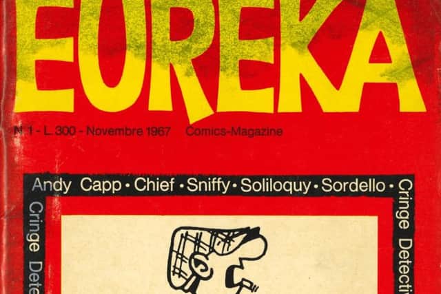 Eureka comic's first cover