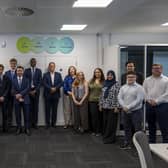 MHA's Gatwick team. Pictures contributed