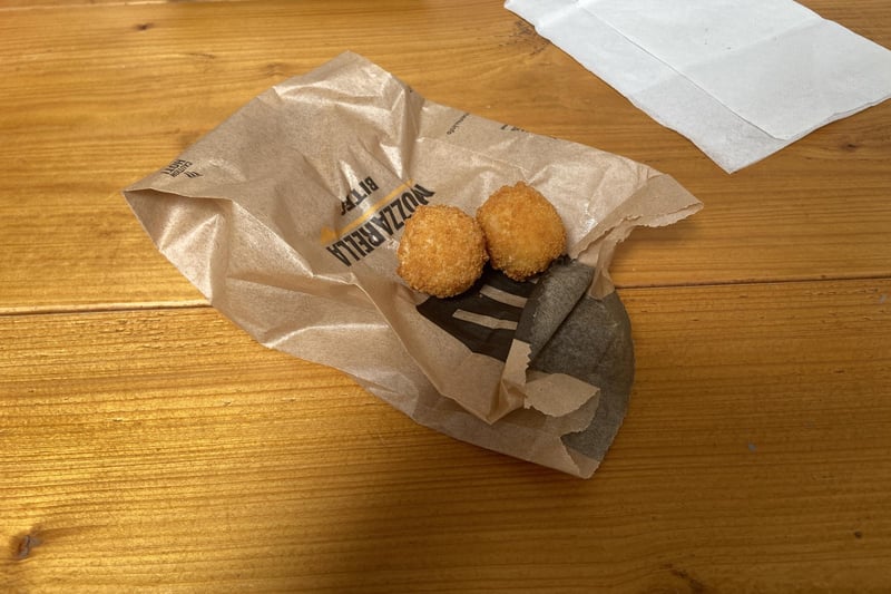 The new mozzarella bites. Picture from National World