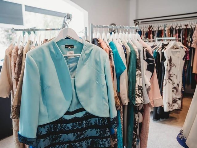 Vanity Flair Boutique in Ferring offers new and pre-loved wedding dresses and occasion wear in a wide range of sizes, and sales are commission based