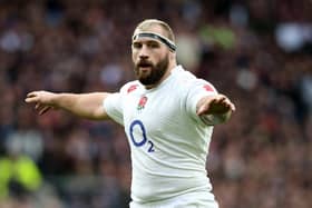 LONDON, ENGLAND - NOVEMBER 08:  Joe Marler of England in action during the QBE International match between England and New Zealand at Twickenham Stadium on November 8, 2014 in London, England. Photo: David Rogers - RFU/The RFU Collection via Getty Images