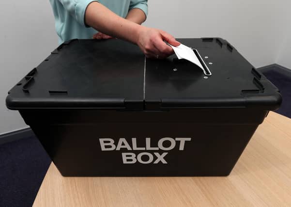 County council election candidates