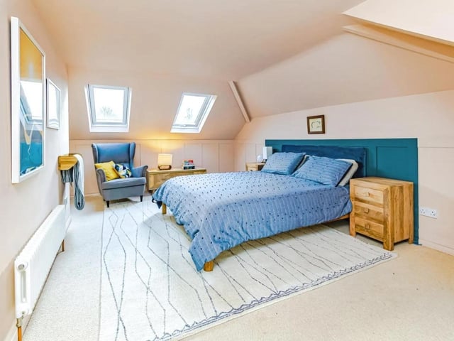 The home has five bedrooms