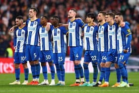 Brighton and Hove Albion are battling for European qualification this season