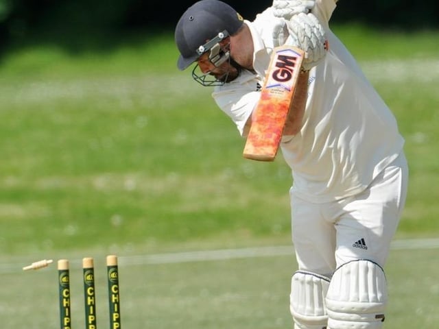 Action from Goring CC's win at Chippingdale in the Sussex Cricket League Division 4 West