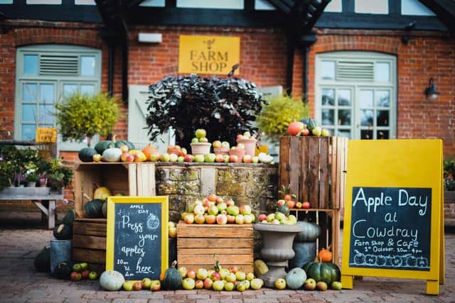 Cowdray's Apple Day place on Saturday 14th October