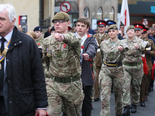 The Chichester district has 5,690 veterans, 5.4 per cent of its over-16 population