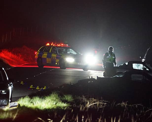 A motorcyclist has died in a four-vehicle collision in Eastbourne.
