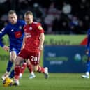 Former Newcastle striker Adam Campbell admitted Crawley Town ‘weren’t at our best’ against Harrogate Town, despite the 2-1 win on Saturday (November 25). Photo: Eva Gilbert Photography