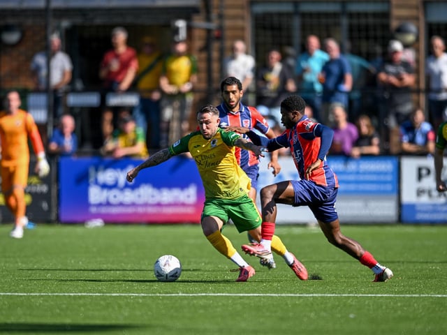 Horsham FC earned a well-deserved point against National League South leaders Dagenham & Redbridge at the Fusion Aviation Community Stadium on Saturday
