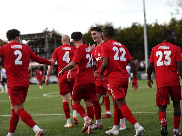 Worthing take on Bath City in front of the TNT Sports cameras at Woodside Road