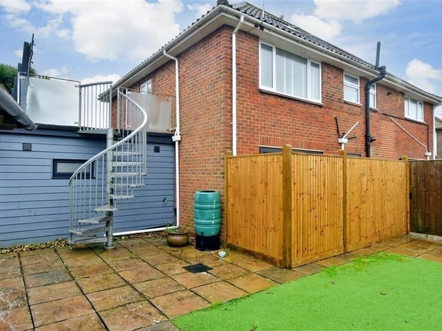 Agents Cubitt & West say this is a unique apartment in the best location and the rooms are lovely and spacious