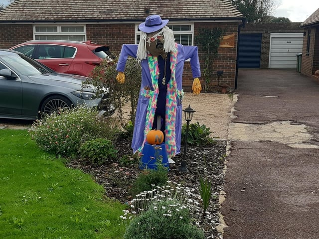 Spectacular scarecrows on display in the Ferring Scarecrow Festival 2022