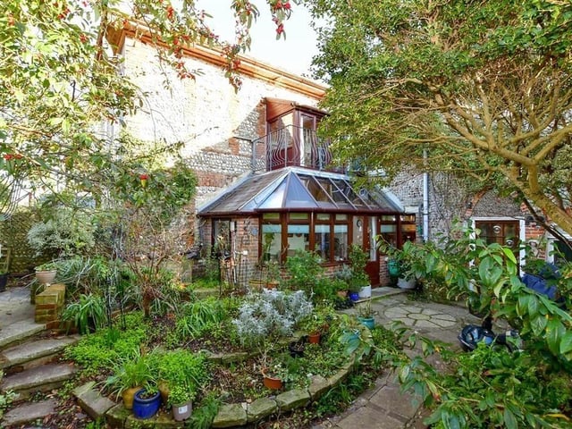 The property offers spacious and versatile accommodation, including a useful cellar space. Estate agent Cubitt & West says it is a fantastic location.