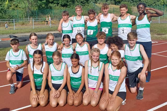 Chichester Runners juniors at Hemel Hempstead | Picture by Roy Haworth