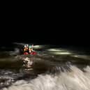 Volunteer crews from Eastbourne’s RNLI were called to sea in the late hours of Monday (January 29) evening. Picture: Eastbourne RNLI