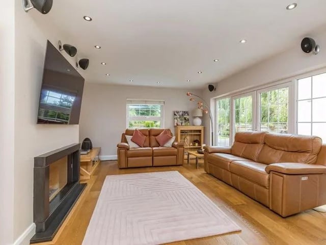 Six bed detached house, three baths, three receptions - £1,250,000.