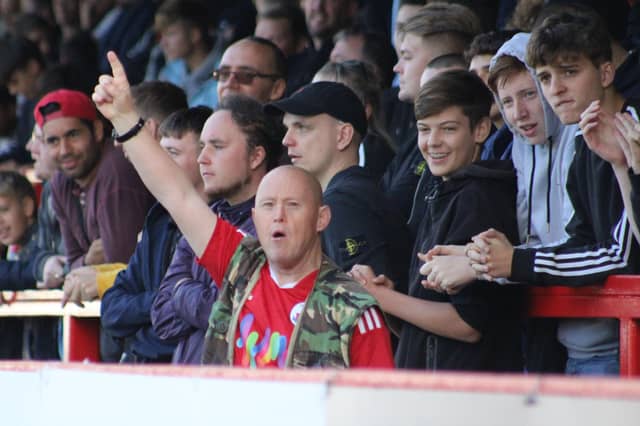 Crawley Town v Stevenage in October