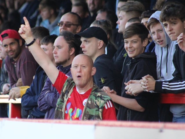 Crawley Town v Stevenage in October