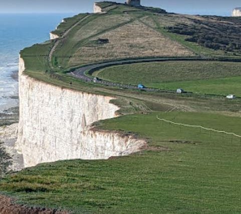 The chalk cliffs along the Sussex coast offer stunning views of the sea and countryside, with the Seven Sisters being the most famous stretch.