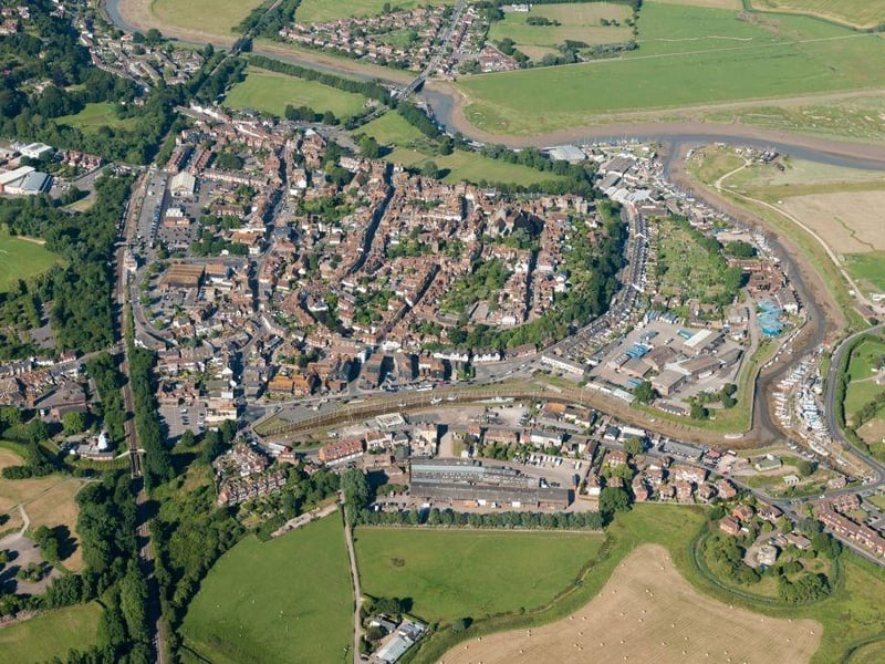 Rye is one of the Cinque Ports that controlled much of the trade in medieval England. It sits at the confluence of three rivers at what was once the head of an inlet from the English Channel and is always a big draw for tourists.