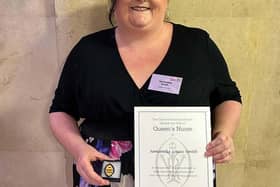 Samantha Smith, Head of Nursing for Intermediate Care in Community, has been honoured with the title of Queens Nurse by the Queen’s Nursing Institute (QNI) at an awards ceremony in December. Picture: East Sussex NHS Trust