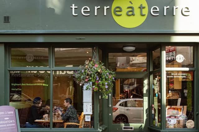 Terre à Terre is in East Street