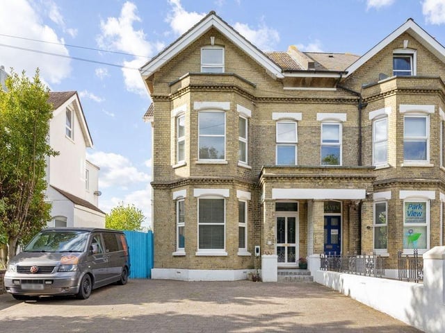 This substantial Victorian villa with expansive landscaped gardens has come on the market in Worthing priced at £950,000