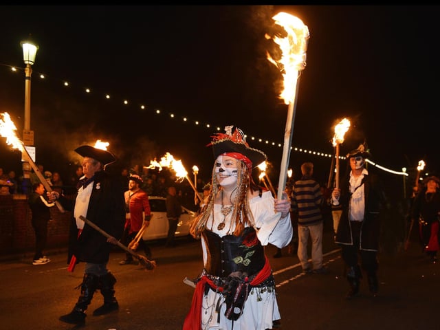 Eastbourne Bonfire Procession 2024 (Photo by Jon Rigby)