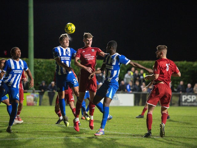 Hassocks FC v Brighton and Hove Albion U21s