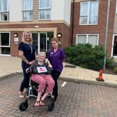 The home helped Anne with driving lessons after purchasing a motorised mobility scooter