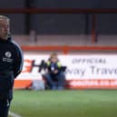 Crawley Town manager Scott Lindsey | Picture: Eva Gilbert