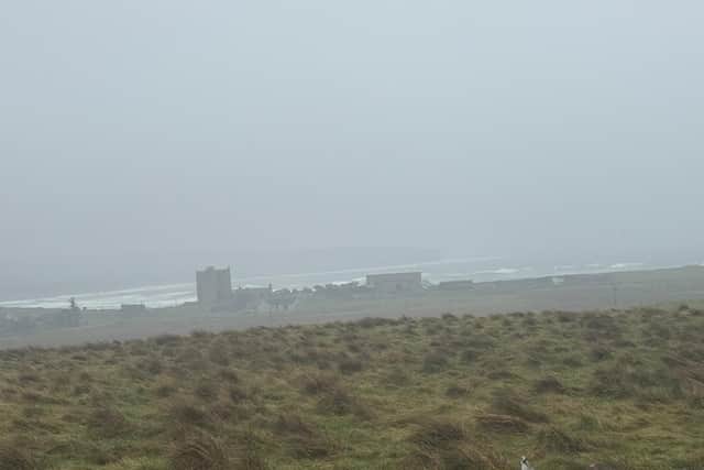 View from Joseph's bike ride in John o' Groats