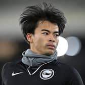Brighton's Japan ace Kaoru Mitoma is yet to feature at the Asian Cup