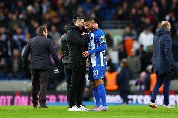 Plenty of interest from clubs wanting the German striker on loan, with Norwich keen. De Zerbi however hinted after the FA Cup win against Liverpool that he wants him to stay. Looks as though he will especially with Ferguson picking up an injury against Liverpool