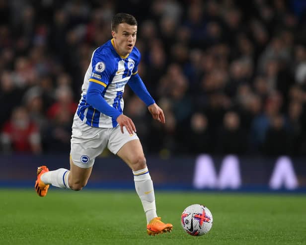 The winger’s second-half introduction against United breathed fresh life into Brighton’s forward line.